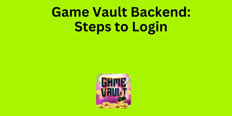 Game-Vault-Backend-Steps-to-Login